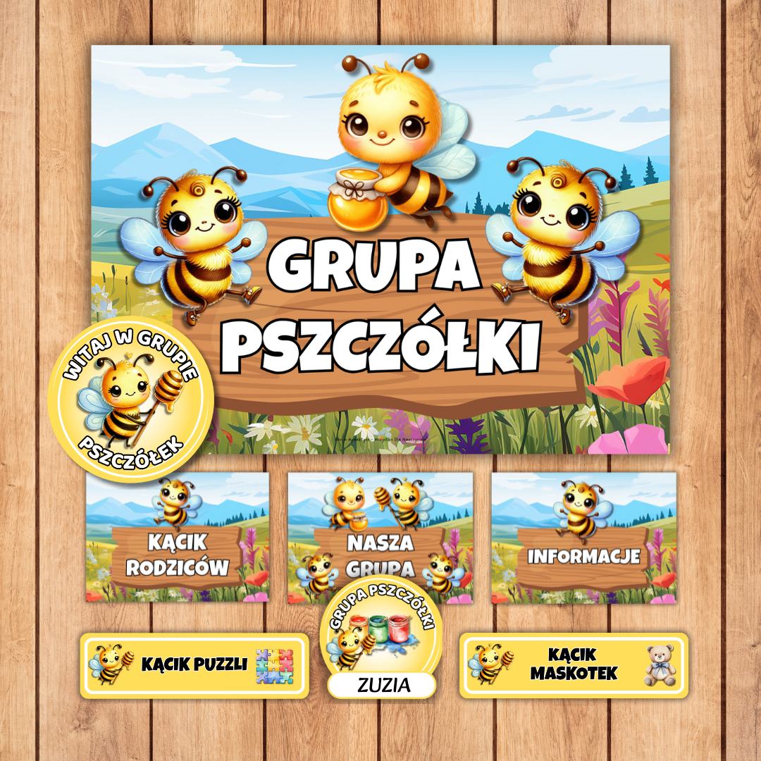 grupa pszczółki, grupa pszczółki zestaw startowy, pakiet pszczółki, grupa przedszkolna pszczółki pdf