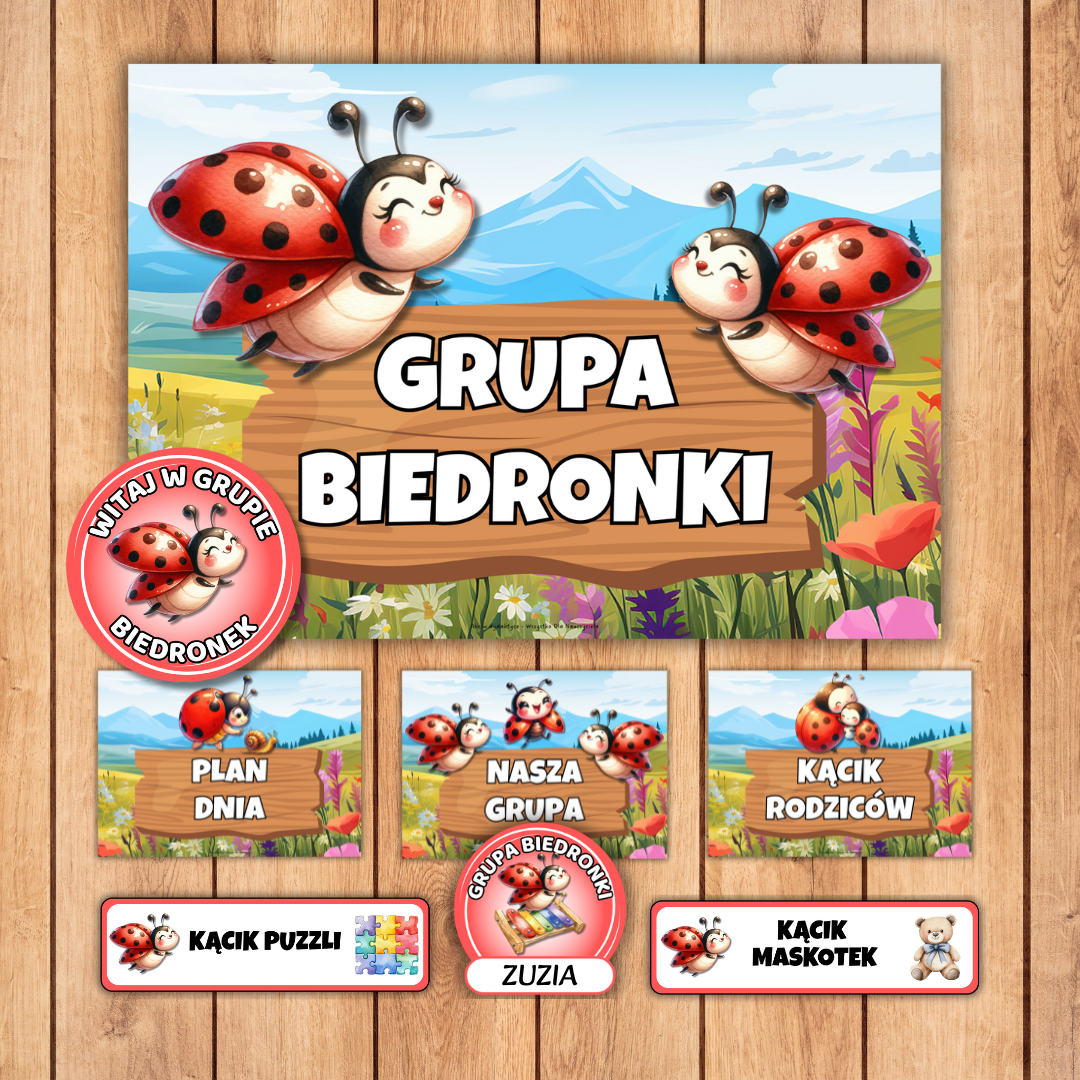 Grupa Biedronki, Pakiet grupowy biedronki, zestaw startowy biedronki, zestaw na start biedronki