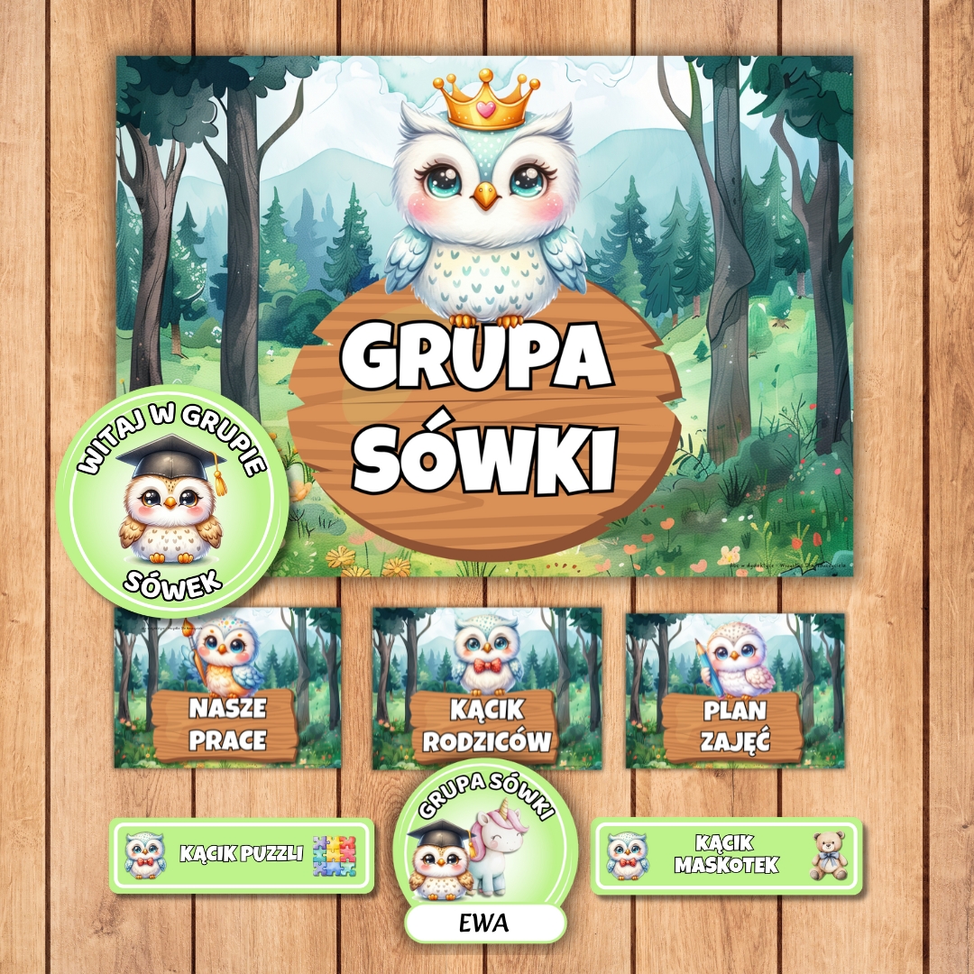 Grupa Sówki - zestaw startowy