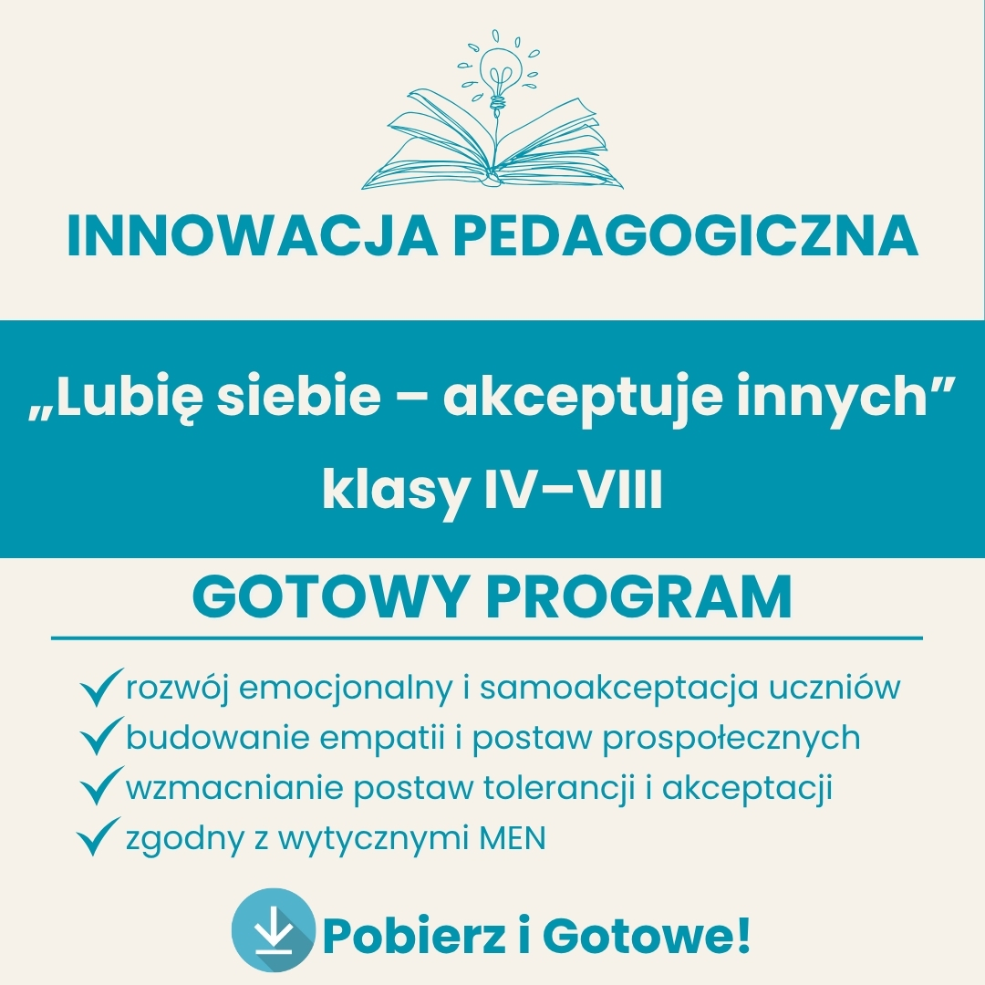 innowacja pedagogiczna, innowacja pedagogiczna wzór, innowacja pedagogiczna emocje, innowacja pedagogiczna dla klasy 4 5 6 7 8