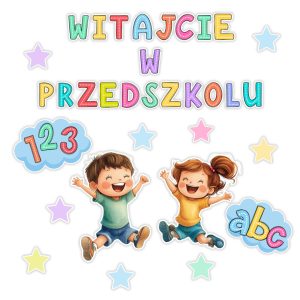 powitanie przedszkola, dekoracja na powitanie przedszkola, dekoracje przedszkolne, dekoracja na rozpoczęcie