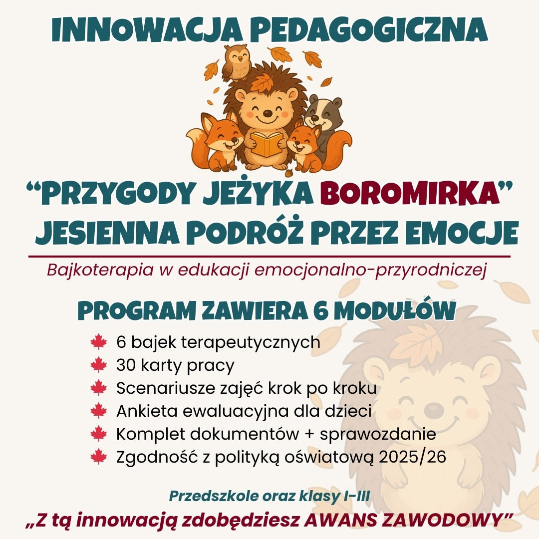innowacja pedagogiczna, innowacja pedagogiczna w przedszkolu, innowacja pedagogiczna klasa 1 2 3