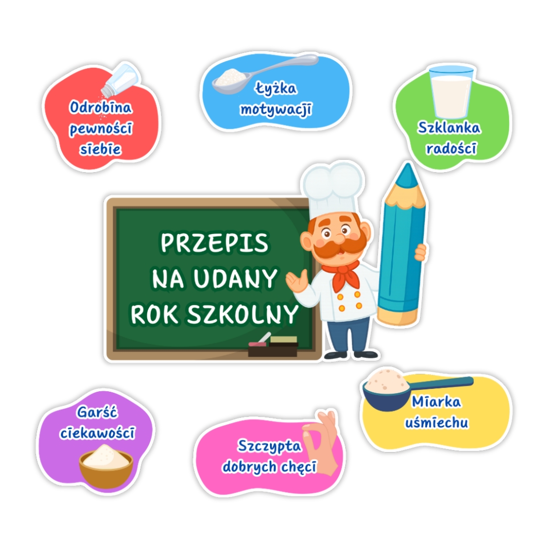 dekoracja szkolna, dekoracja na rozpoczęcie roku szkolnego, powitanie szkoły, dekoracja na powitanie szkoły